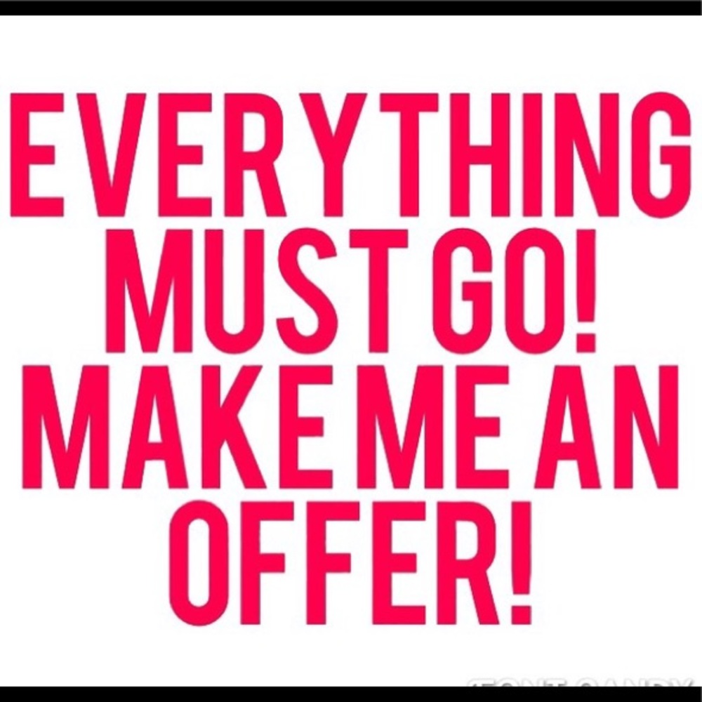 Find anything in my closet that you like? Offer :)